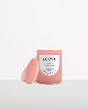 Guava & Lychee Sorbet Metro Candle